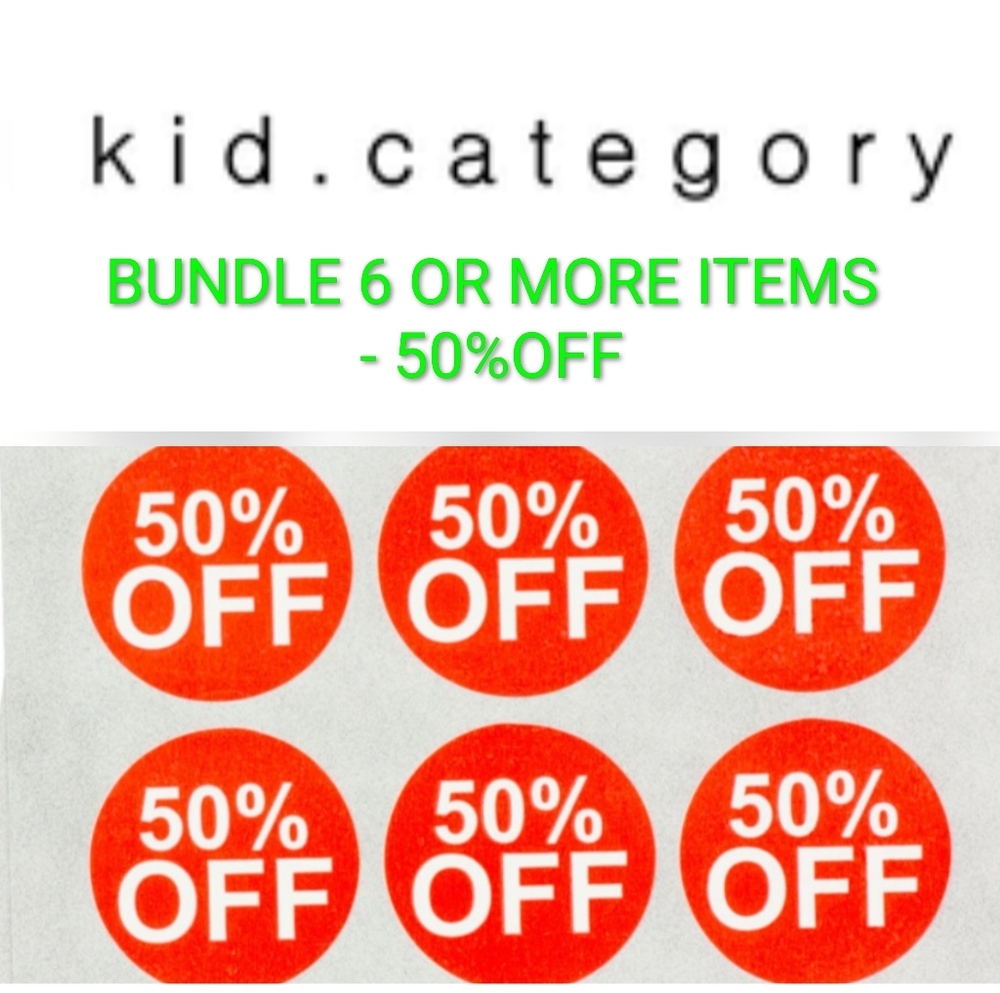 Bundle 6 or more Until Stock Runs Out